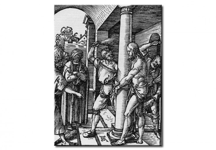 Kunstkopie The Flagellation of Christ - Albrecht Dürer - Kunstdrucke