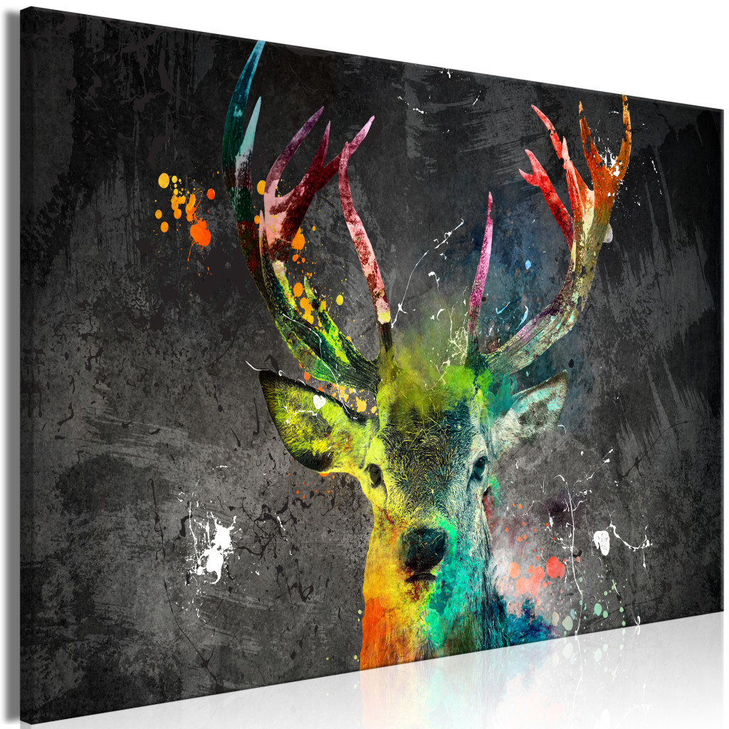 Schilderij Rainbow Deer [Large Format]