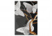 Wandbild zum Malen nach Zahlen Butterflies on a Twig 134687 additionalThumb 5
