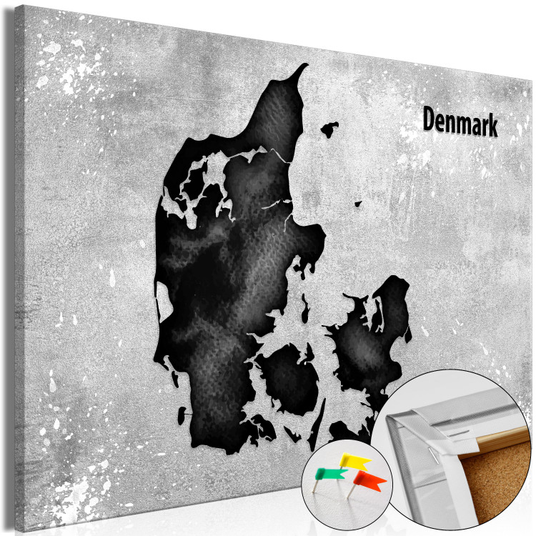 Prikbord Scandinavian Beauty [Cork Map] 135187