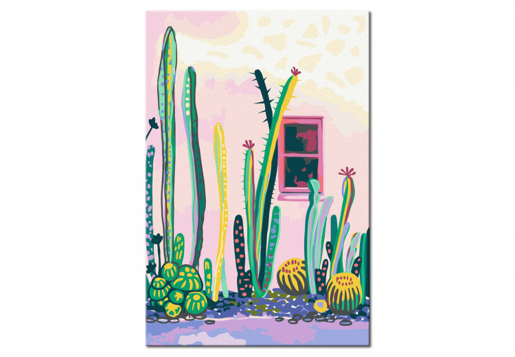 Paint by number Tall Cacti 136987 additionalImage 4