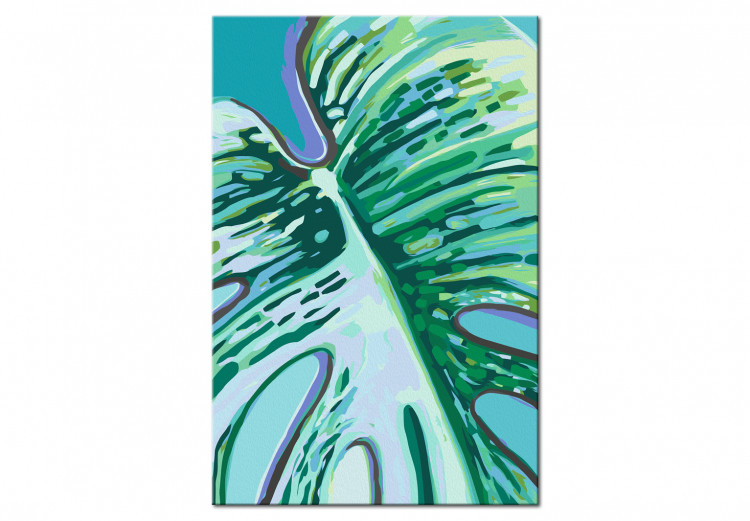 Paint by number Ice Monstera 137287 additionalImage 4
