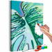 Paint by Number Kit Ice Monstera 137287 additionalThumb 5