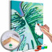 Paint by Number Kit Ice Monstera 137287