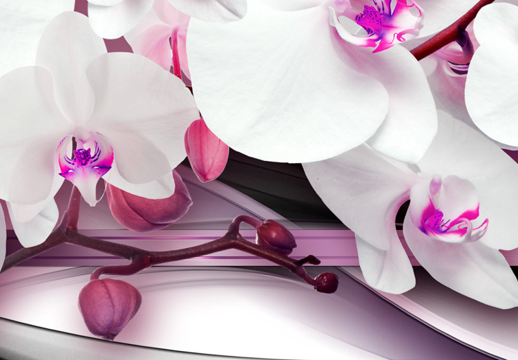 Canvastavla Purple Orchids (1 Part) Narrow 149987 additionalImage 4