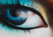 Toile murale Les yeux bleus 49187 additionalThumb 2