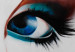 Cuadro decorativo Ojos azules  49187 additionalThumb 3