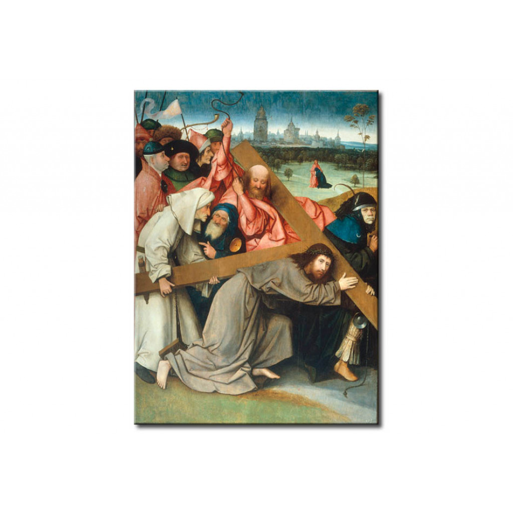 Schilderij  Hieronymus Bosch: Christ Carrying The Cross