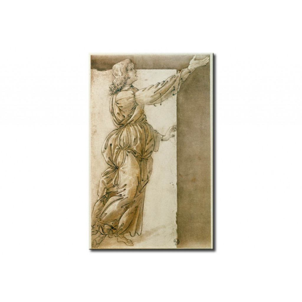 Schilderij  Sandro Botticelli: Angel