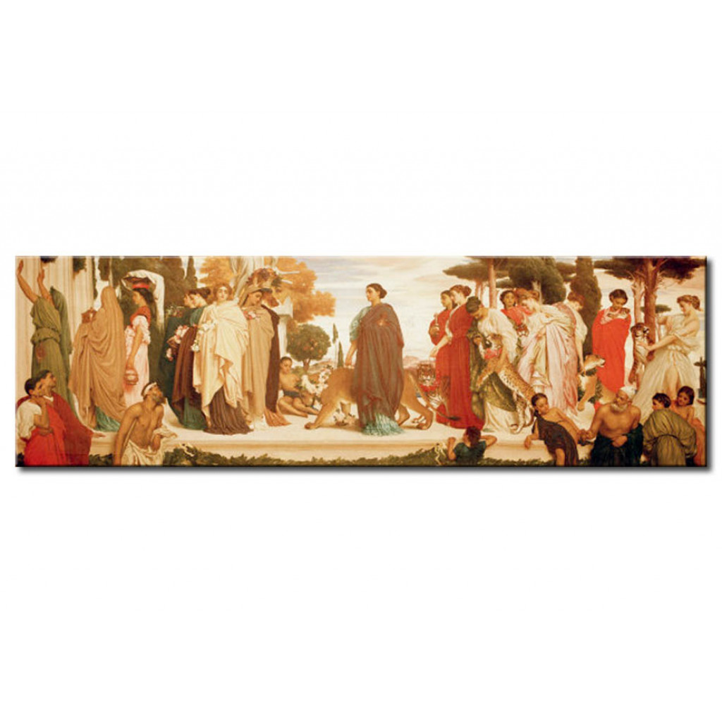 Reprodução De Arte The Syracusan Bride Leading Wild Beasts In Procession To The Temple Of Diana