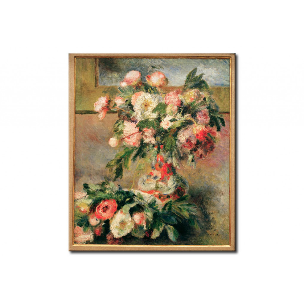 Schilderij  Pierre-Auguste Renoir: Pivoines