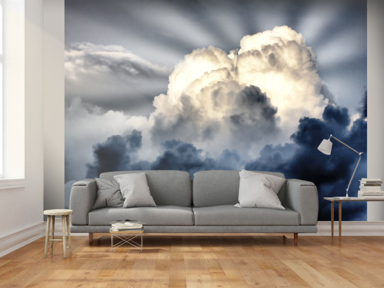 Wall Mural Rays in the sky 60287