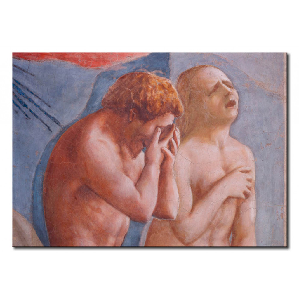 Schilderij  Masaccio: The Expulsion From Paradise
