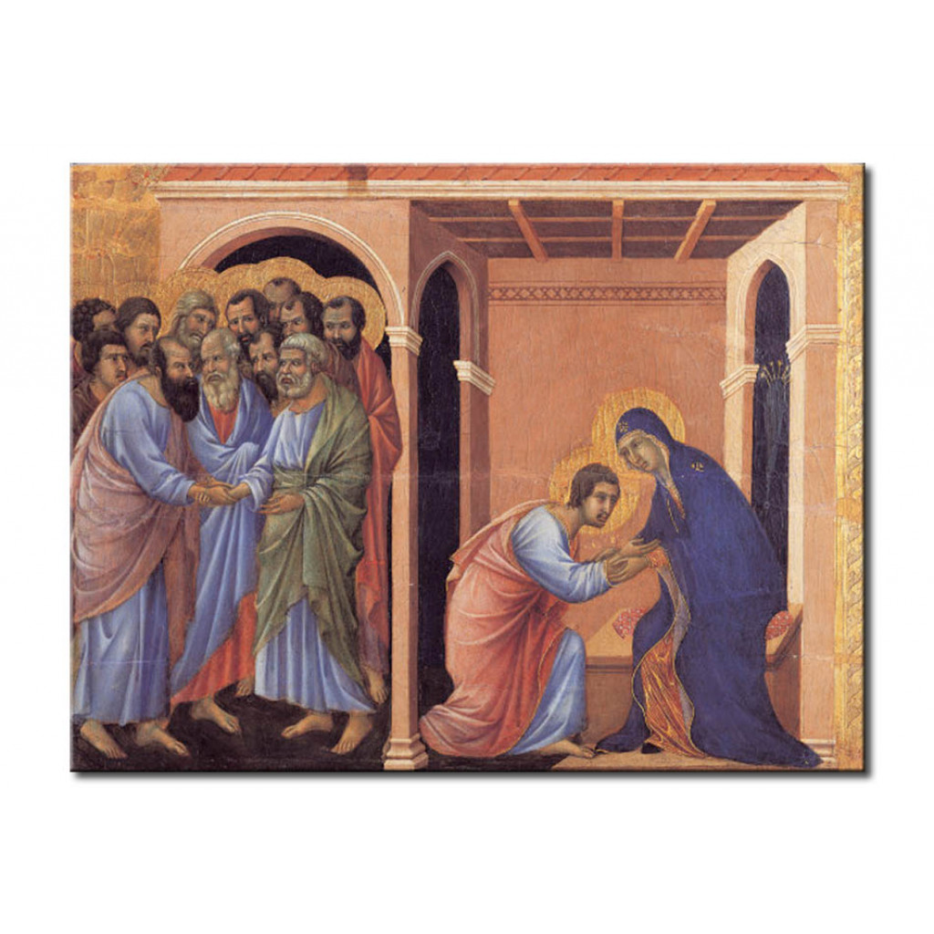 Reprodução De Arte Mary Parting From The Disciple Saint John