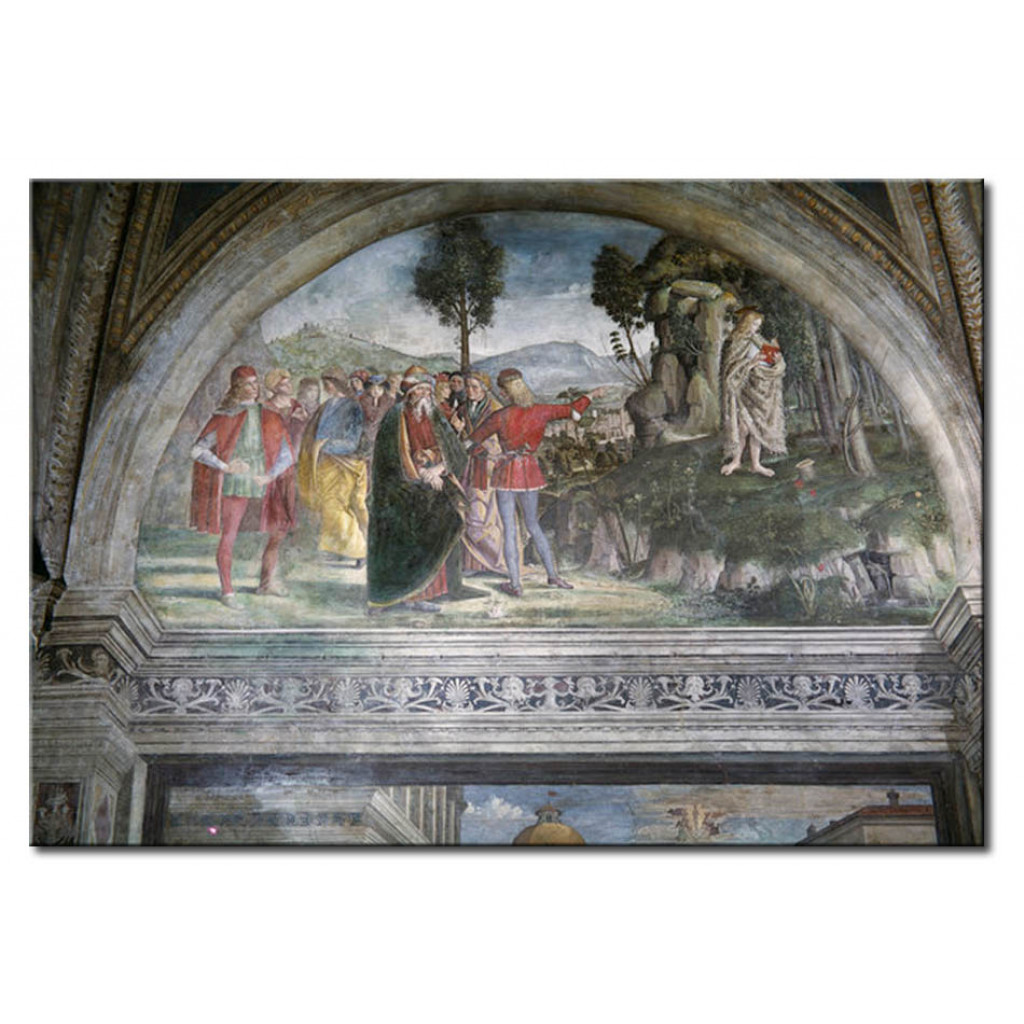 Reprodução De Arte The Miracle Of Saint Bernardine Of Siena