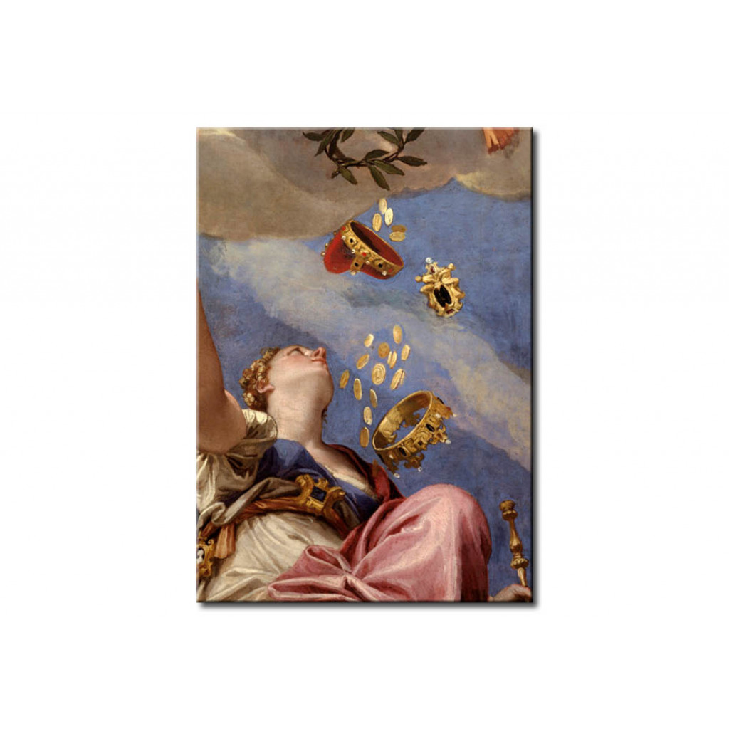 Schilderij  Paolo Veronese: Juno Showers Venetia With Gifts