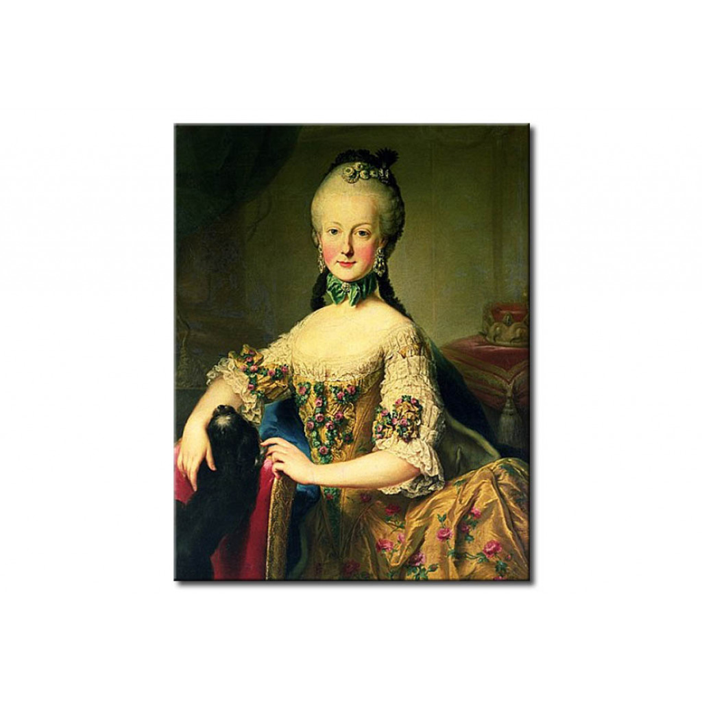 Canvastavla Archduchess Maria Elisabeth Habsburg-Lothringen