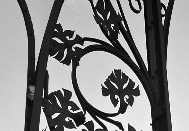 Quadro Lampione di strada a Barcellona - foto in bianco e nero 123597 additionalImage 4