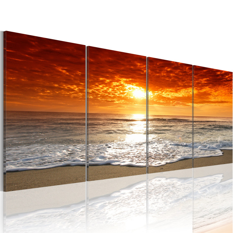 Cadre mural Coucher de soleil sur la mer 50497 additionalImage 2