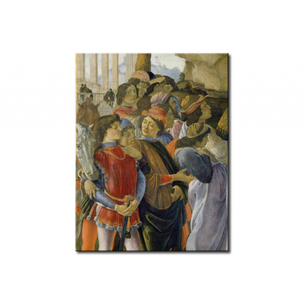 Schilderij  Sandro Botticelli: The Adoration Of The Kings