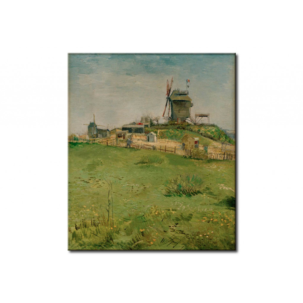 Schilderij  Vincent Van Gogh: Le Moulin De La Galette