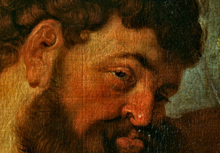 Tableau sur toile Le Hercules ivre, conduit par une nymphe et un satyre 51697 additionalImage 2