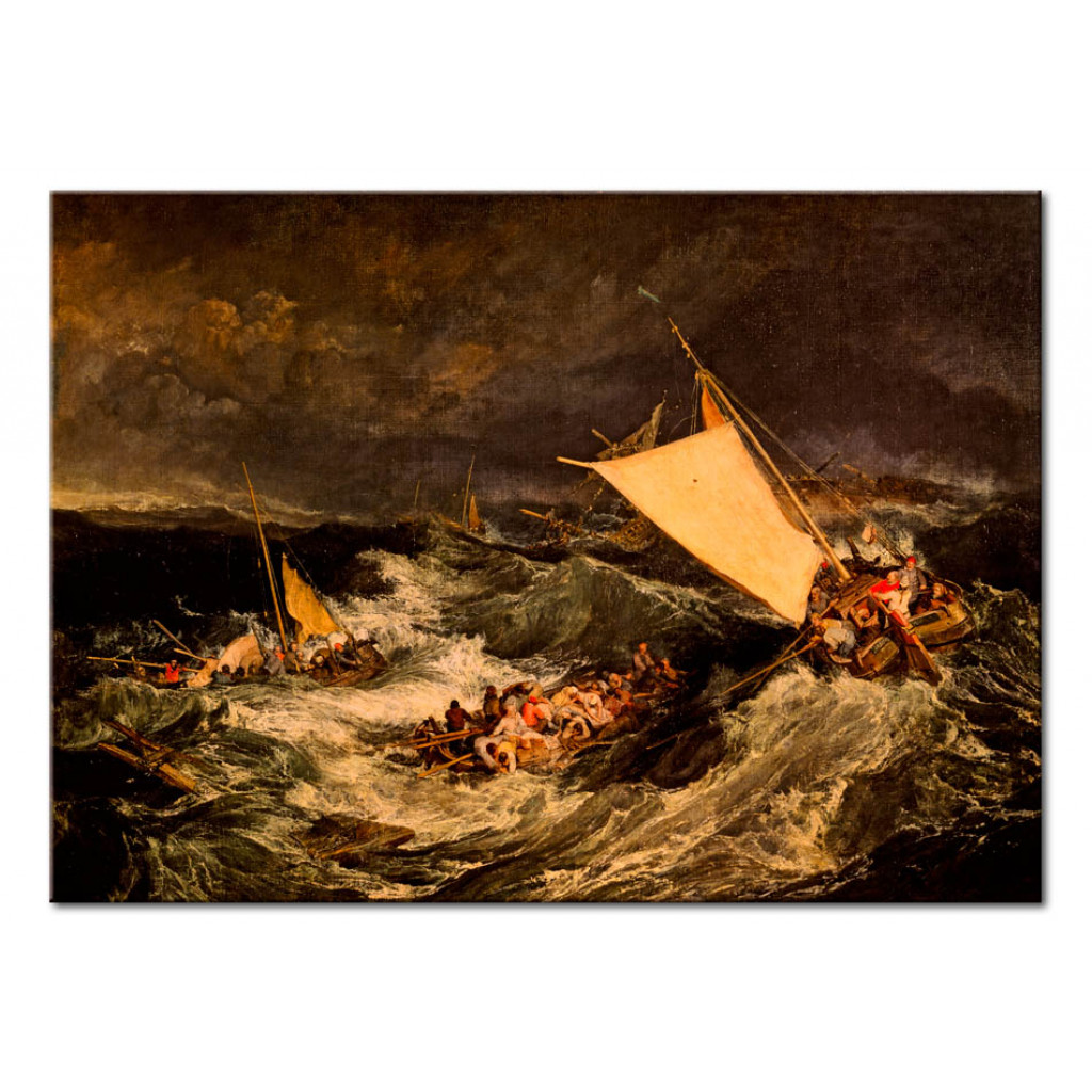 Schilderij  William Turner: Shipwreck