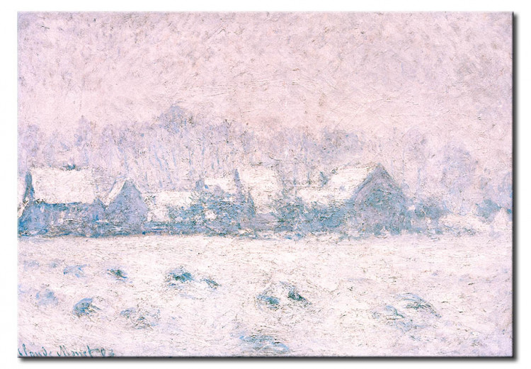 Reprodukcja obrazu Śnieg w Giverny 54797