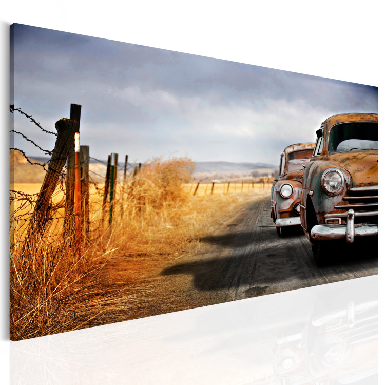 Canvas Art Print On the road 58997 additionalImage 2