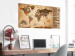Mappa del mondo da grattare Mappa vintage - poster (versione tedesca) 106908 additionalThumb 2