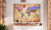 Prikbord Colourful Travels (1 Part) Wide [Cork Map] 107208 additionalThumb 3