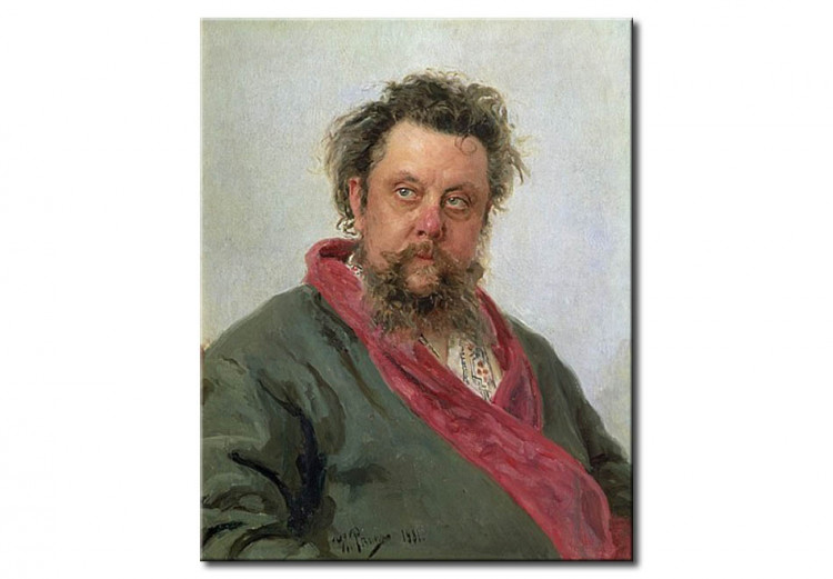 Reprodukcja obrazu Portrait of Modest Petrovich Moussorgsky 107808