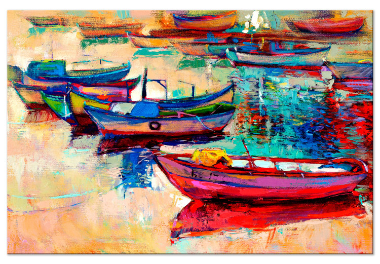 Cuadro decorativo Boats (1 Part) Wide 108208
