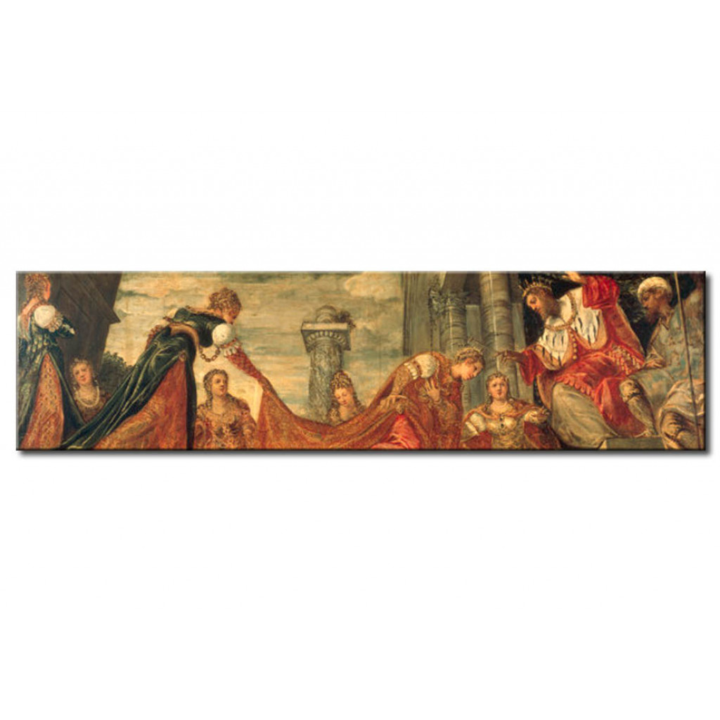 Schilderij  Tintoretto: Esther Before Ahasuerus