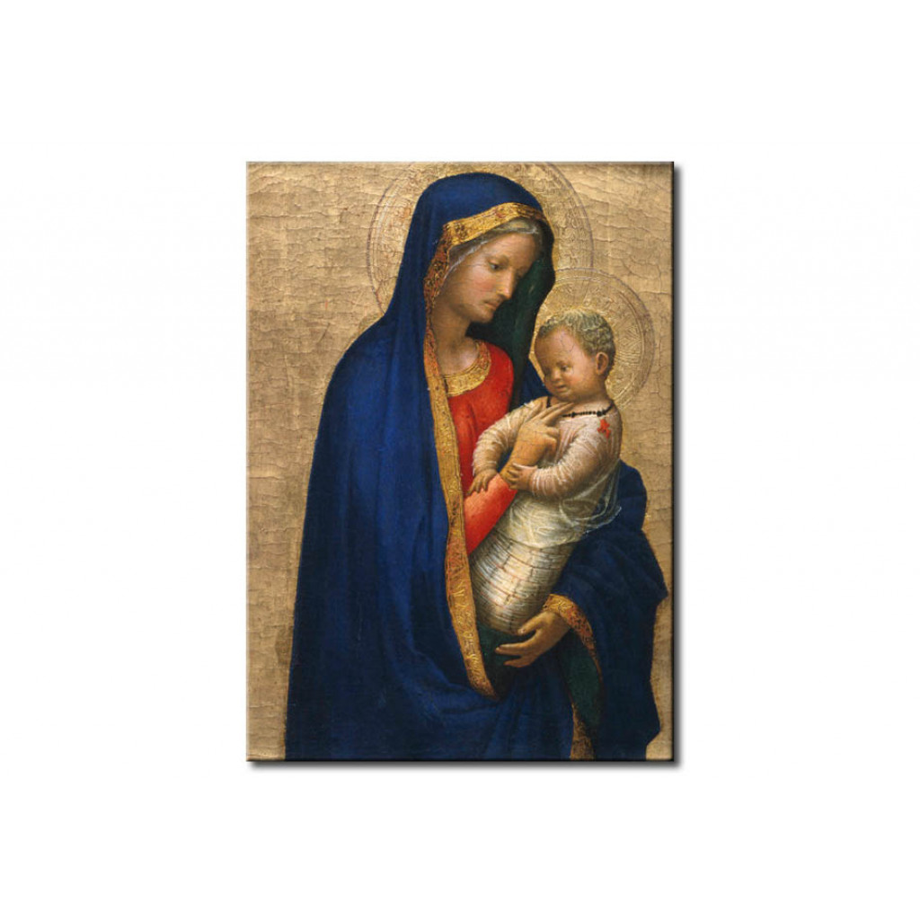 Schilderij  Masaccio: Madonna And Child
