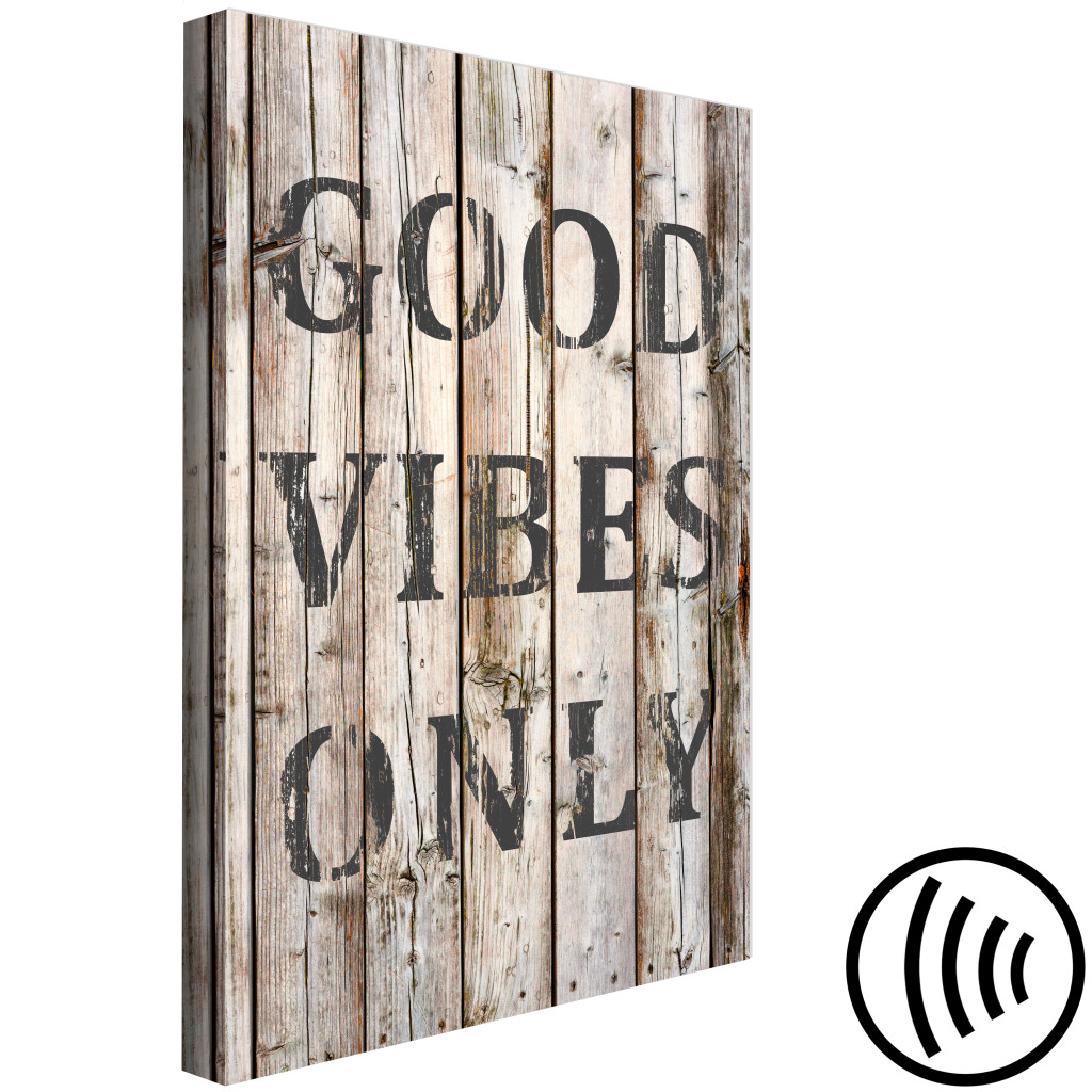 Konst Retro: Good Vibes Only (1 Part) Vertical