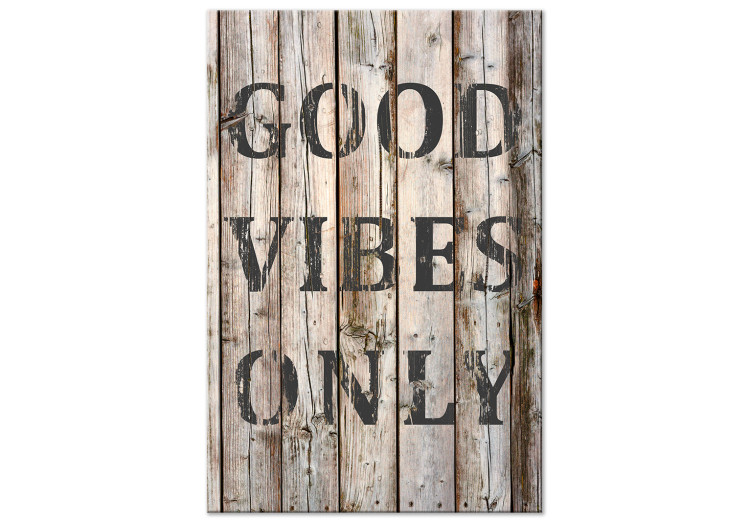 Canvas Retro: Good Vibes Only (1 Part) Vertical