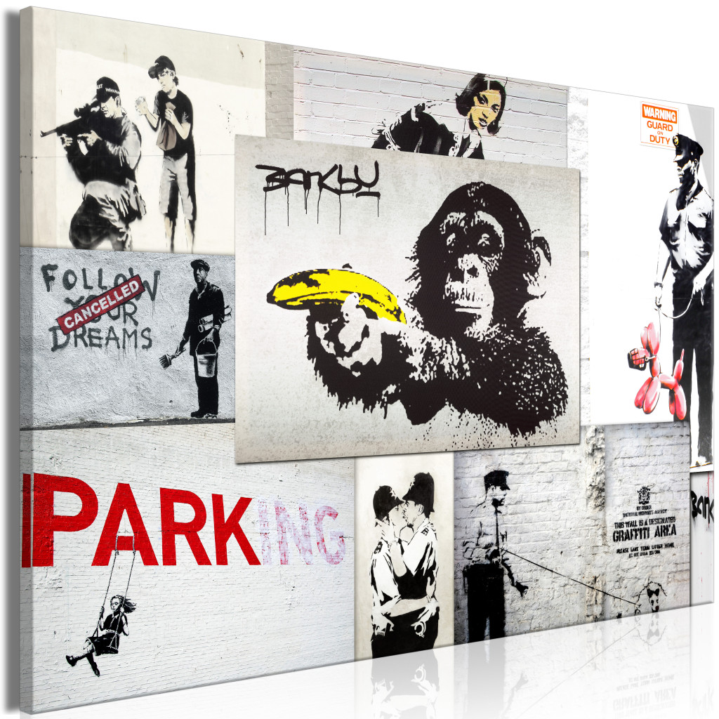 Duży Obraz XXL Banksy: Policyjne Fantazje [Large Format]