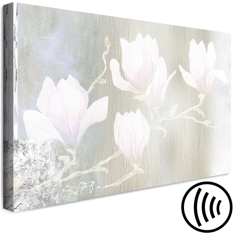 Canvas White Magnolias (1 Part) Wide 138508 additionalImage 6