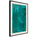 Wall Poster Green Abstraction - Clear Structure of Matter and Forms 149708 additionalThumb 9