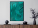 Wall Poster Green Abstraction - Clear Structure of Matter and Forms 149708 additionalThumb 13