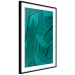 Wall Poster Green Abstraction - Clear Structure of Matter and Forms 149708 additionalThumb 7