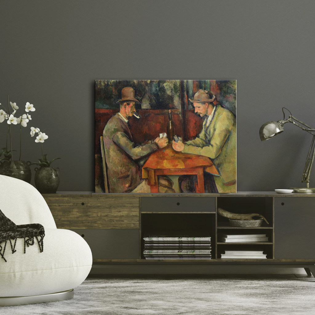Schilderij  Paul Cézanne: The Card Players