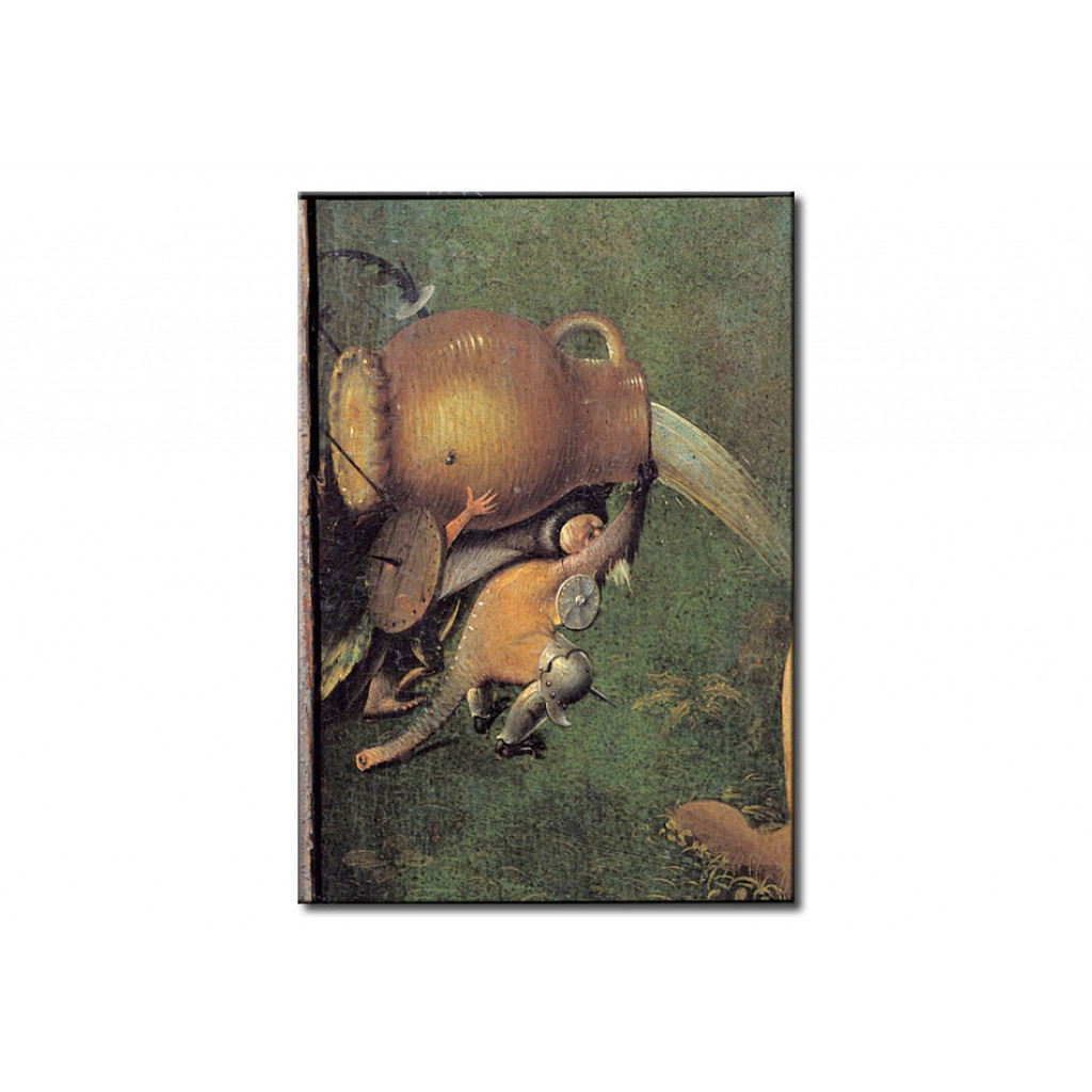 Schilderij  Hieronymus Bosch: The Temptation Of Saint Anthony