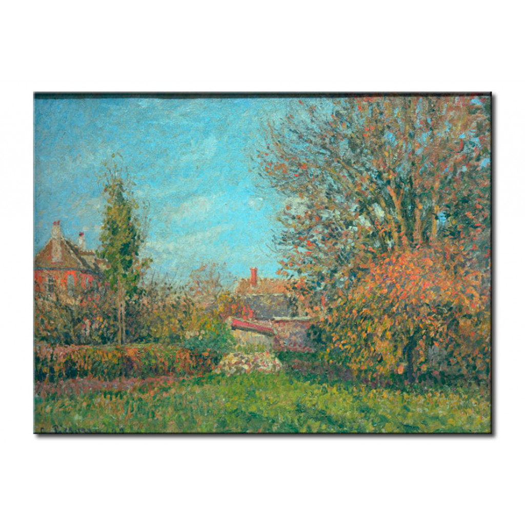 Schilderij  Camille Pissarro: Autumn In Eragny