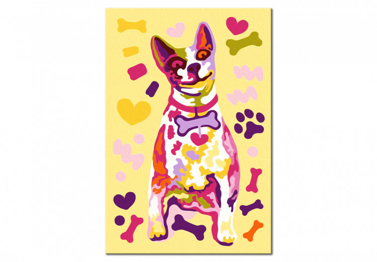 Painting Kit for Children Dog (Yellow Background) 107118 additionalImage 6