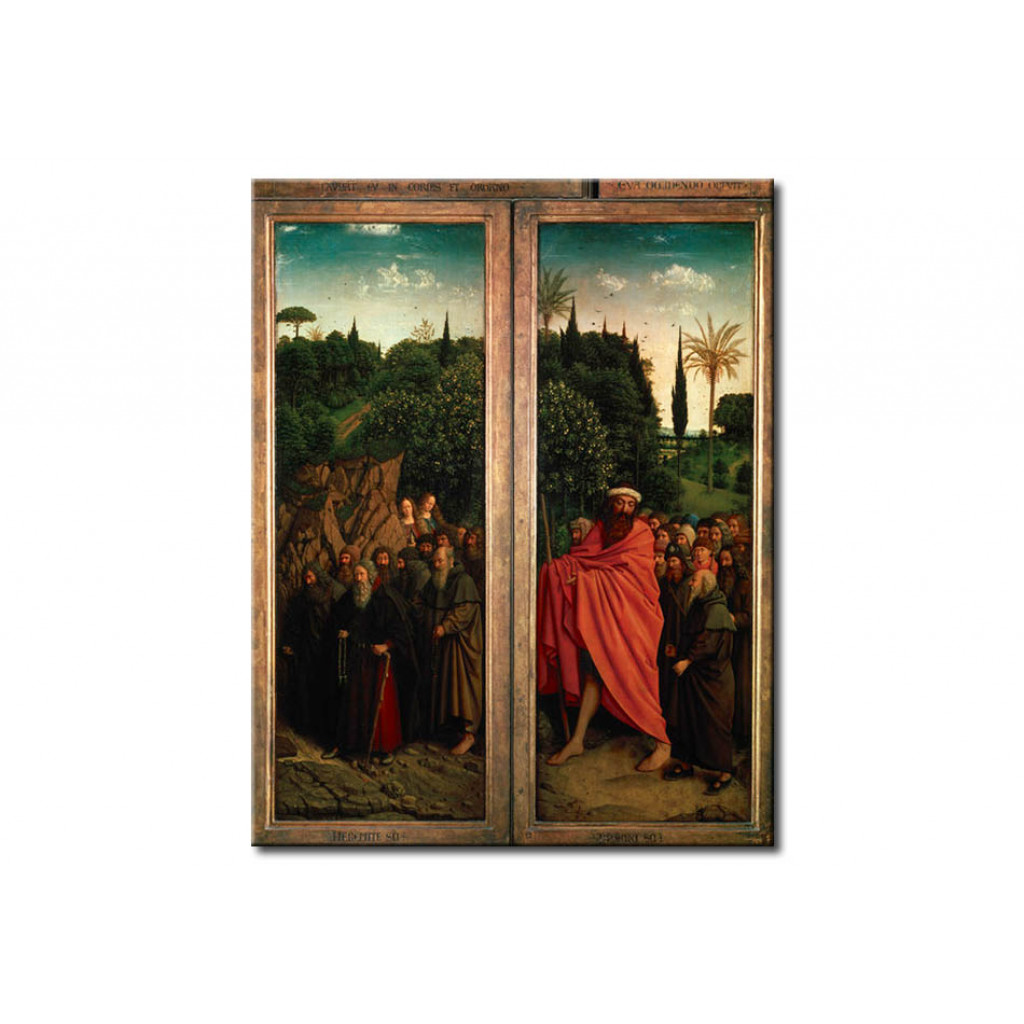 Schilderij  Jan Van Eyck: Hermits