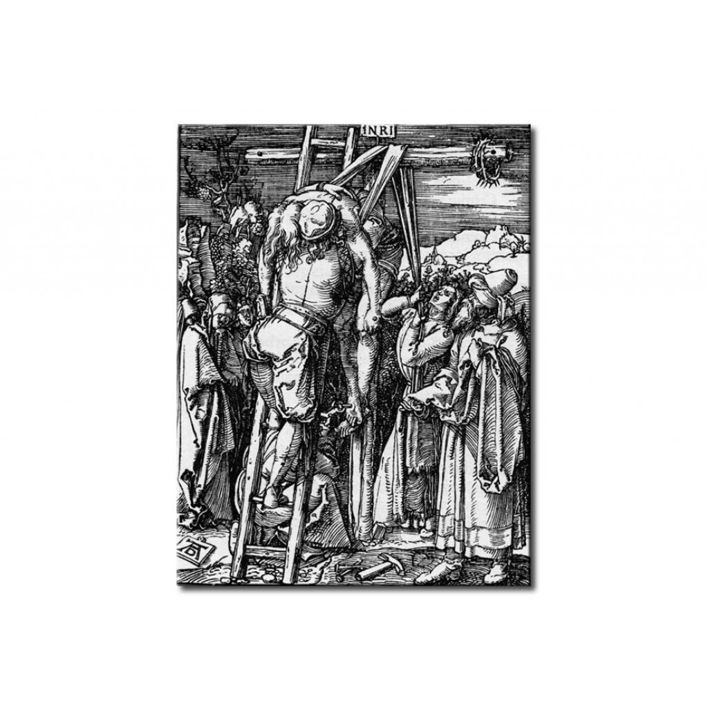 Schilderij  Albrecht Dürer: Deposition From The Cross
