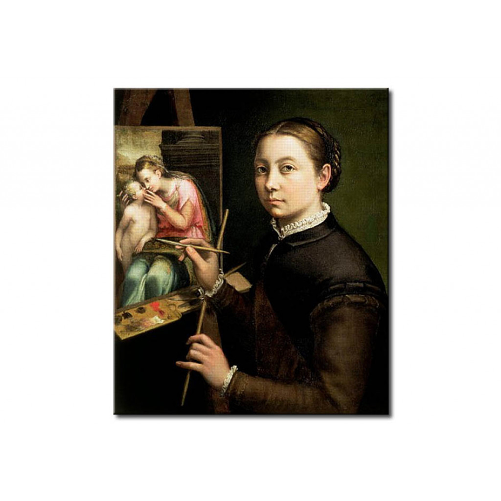 Schilderij  Sofonisba Anguissola: Self Portrait
