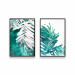 Conjunto de posters Emerald palm tree 130318 additionalThumb 1